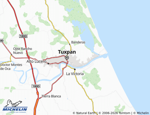 Mapa MICHELIN Lázaro Cárdenas - ViaMichelin