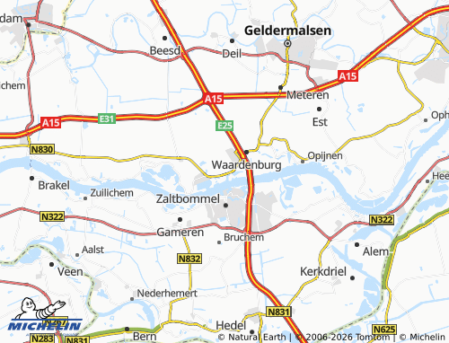 Kaart MICHELIN Tuil - ViaMichelin