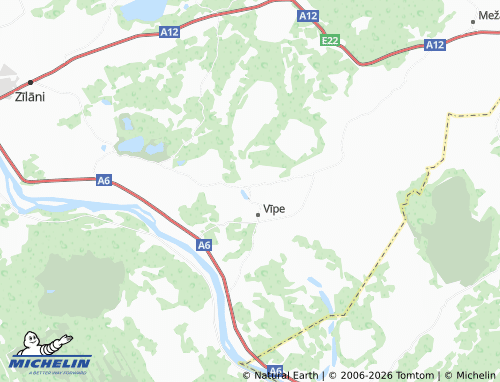 Mapa MICHELIN Poļakas - ViaMichelin