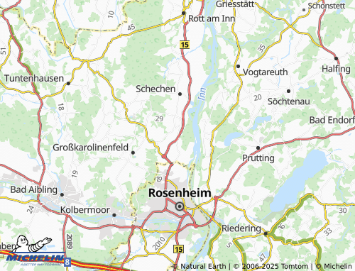 Mapa MICHELIN Wieden - ViaMichelin