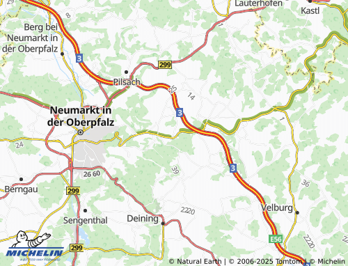 Mapa MICHELIN Lippertshofen - ViaMichelin
