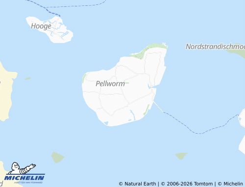 MICHELIN Pellworm map - ViaMichelin