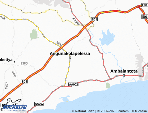 MICHELIN Achariyagama map - ViaMichelin