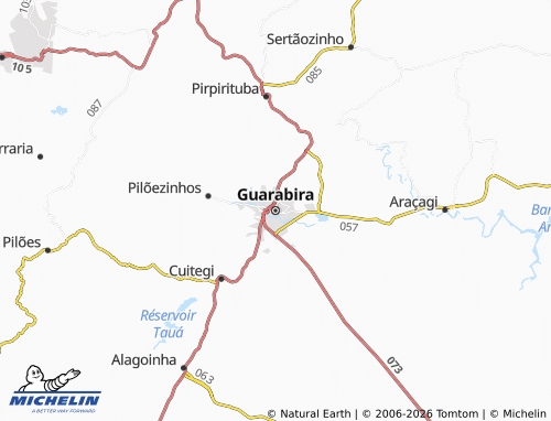 Mappa MICHELIN Guarabira - ViaMichelin