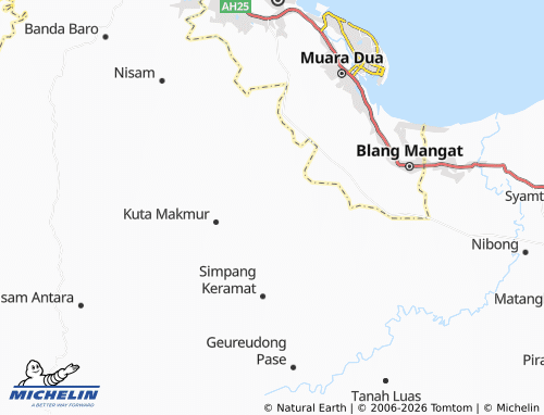 MICHELIN Lhok Jok map - ViaMichelin