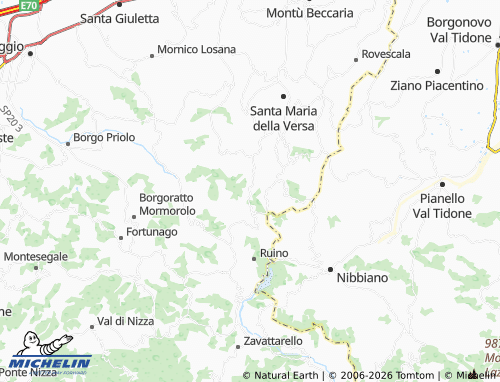 MICHELIN-Landkarte Caseo - ViaMichelin