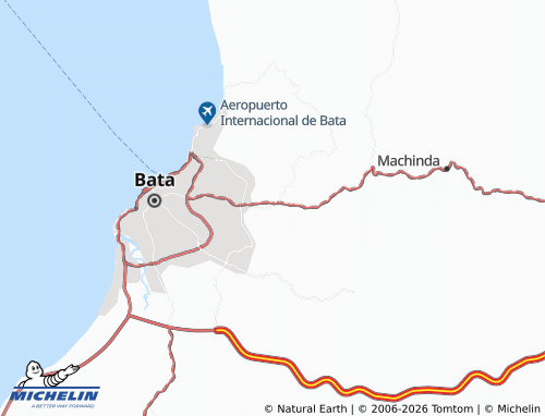 MICHELIN Nfonga map - ViaMichelin