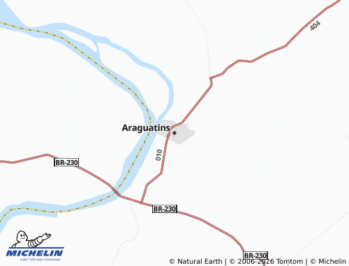 Mapa MICHELIN Araguatins - ViaMichelin