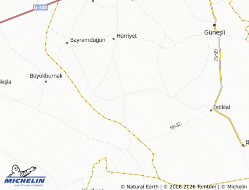 MICHELIN Mezgitli Yaylası map - ViaMichelin