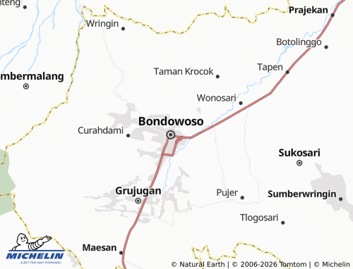 Mapa MICHELIN Blindungan - ViaMichelin