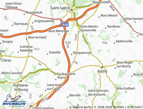 Mapa MICHELIN Rocquemont - ViaMichelin