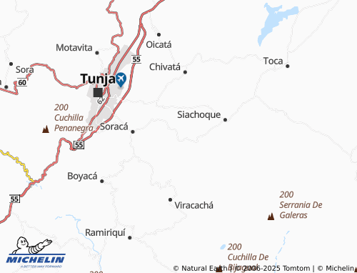 MICHELIN Romunguira map - ViaMichelin