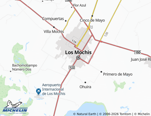 Kaart MICHELIN Real de Santiago - ViaMichelin