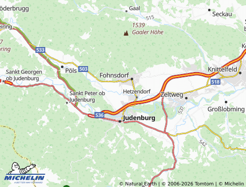 MICHELIN-Landkarte Wasendorf - ViaMichelin