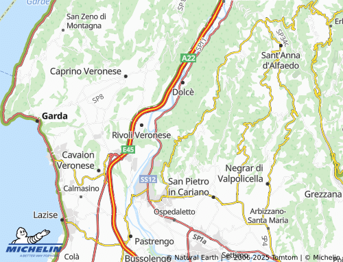 Mapa MICHELIN Monte - ViaMichelin