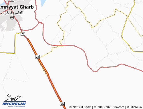 Mapa MICHELIN al-Khamisah - ViaMichelin