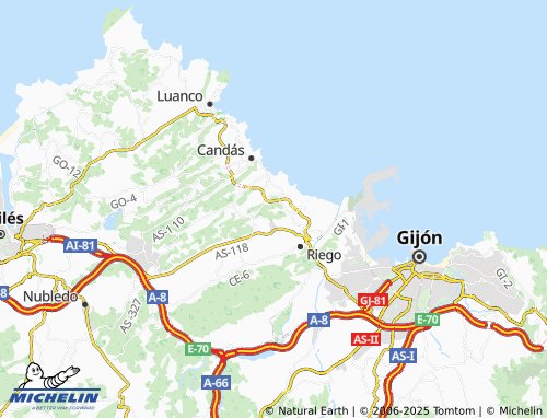 MICHELIN-Landkarte Calera - ViaMichelin