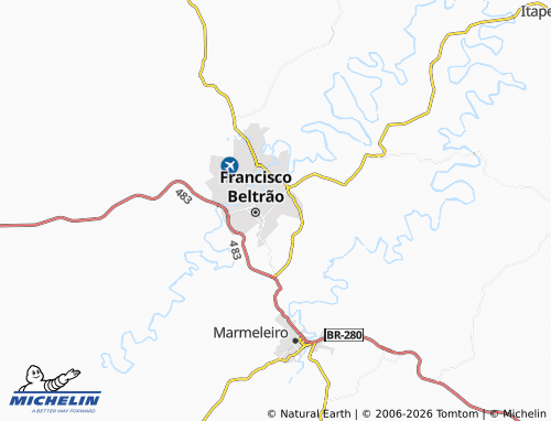 Mapa MICHELIN Vila Nova - ViaMichelin