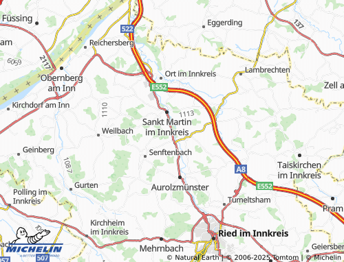 Mappa MICHELIN Hofing - ViaMichelin