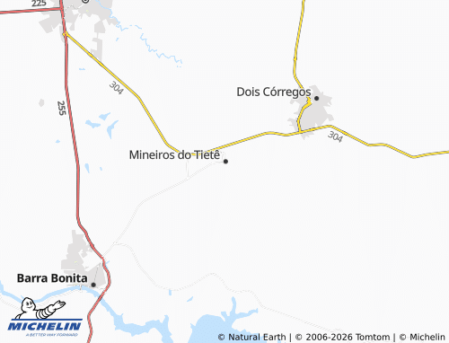 Mapa MICHELIN Das Margaridas - ViaMichelin