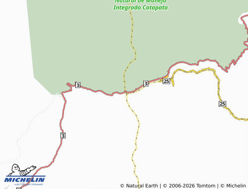 MICHELIN Pongo map - ViaMichelin