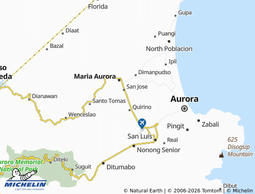 MICHELIN Santa Lucia map - ViaMichelin