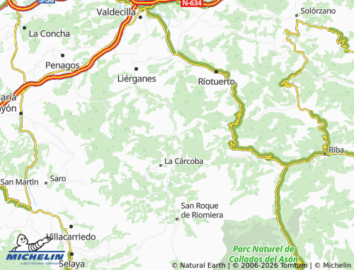 Carte MICHELIN Mirones - ViaMichelin