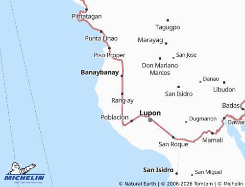 MICHELIN Rang-ay map - ViaMichelin