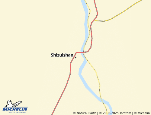 MICHELIN Shizuishan map - ViaMichelin