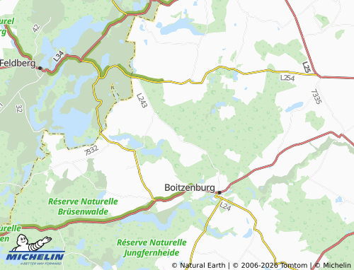 Mappa MICHELIN Krewitz - ViaMichelin