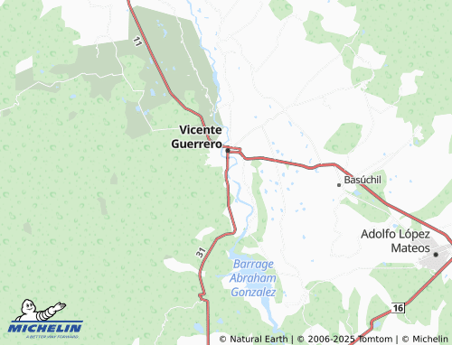 MICHELIN Huerta Casavantes map - ViaMichelin