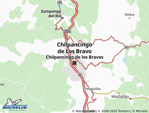 Mapa MICHELIN CNOP Sección B - ViaMichelin