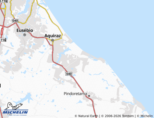 Mapa MICHELIN Tapera - ViaMichelin