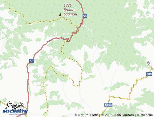 Mapa MICHELIN Slavyanin - ViaMichelin