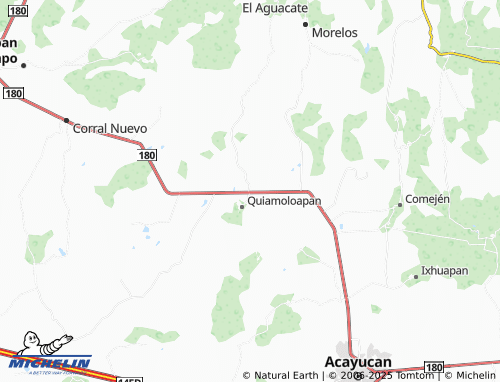 Carte MICHELIN Hidalgo - ViaMichelin