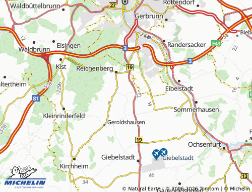 Mapa MICHELIN Lindflur - ViaMichelin