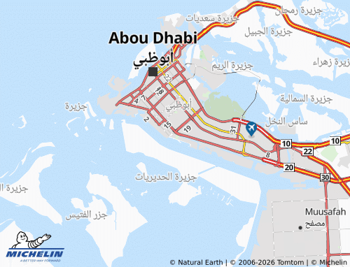 MICHELIN Al Qurm map - ViaMichelin