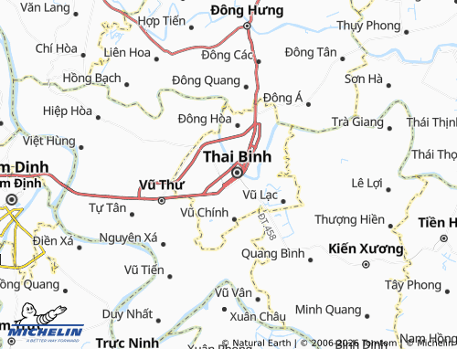 Mapa MICHELIN Bồ Xuyên - ViaMichelin