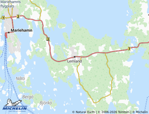 Kaart MICHELIN Lemland - ViaMichelin