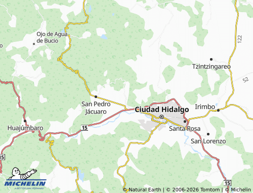 Mapa MICHELIN Paraíso - ViaMichelin