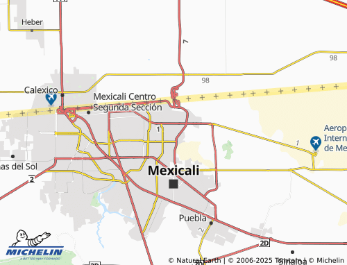 MICHELIN Balboa map - ViaMichelin
