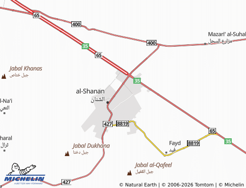 MICHELIN-Landkarte al-Salam - ViaMichelin