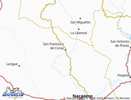 Mappa MICHELIN San Francisco de Coray - ViaMichelin