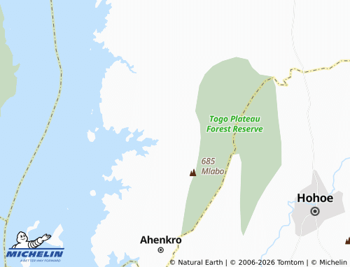 Mapa MICHELIN Chichiwere - ViaMichelin