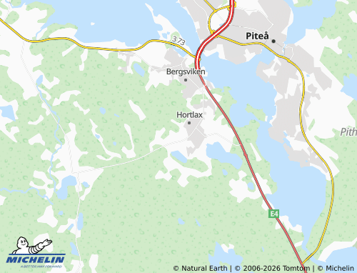 Mappa MICHELIN Svedjan - ViaMichelin