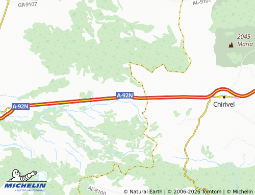 MICHELIN Las Vertientes map - ViaMichelin