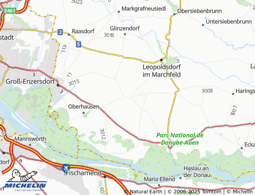 MICHELIN Franzensdorf map - ViaMichelin