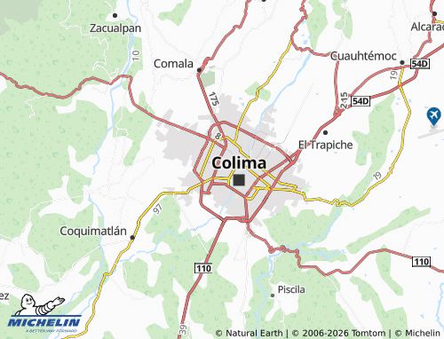 MICHELIN Manuel M Diéguez map - ViaMichelin
