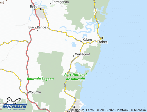 MICHELIN Wallagoot map - ViaMichelin