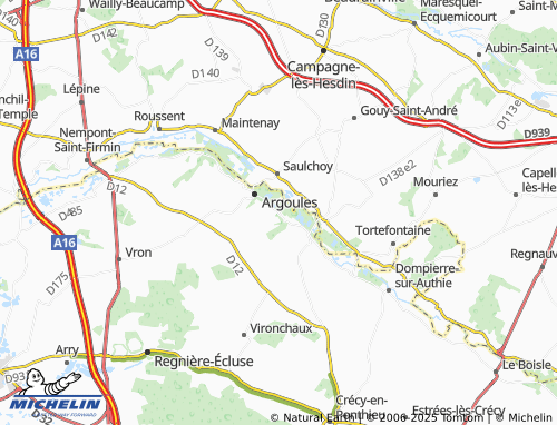 Mapa MICHELIN Dominois - ViaMichelin